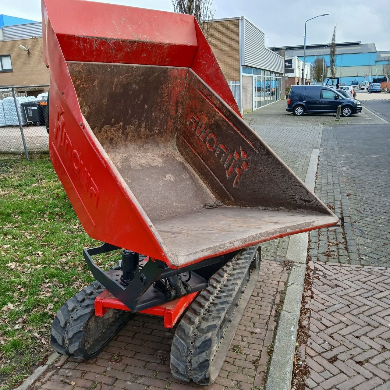 Raupendumper des Typs Hinowa HP1500-2., Gebrauchtmaschine in Alblasserdam (Bild 5)