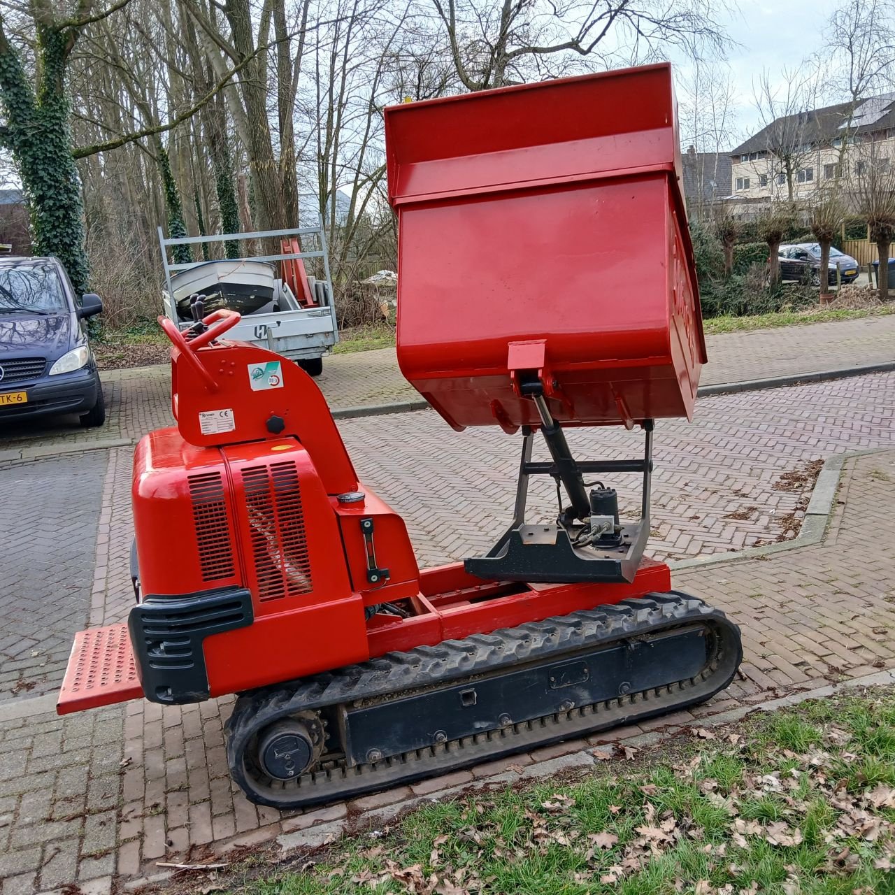 Raupendumper des Typs Hinowa HP1500-2., Gebrauchtmaschine in Alblasserdam (Bild 3)
