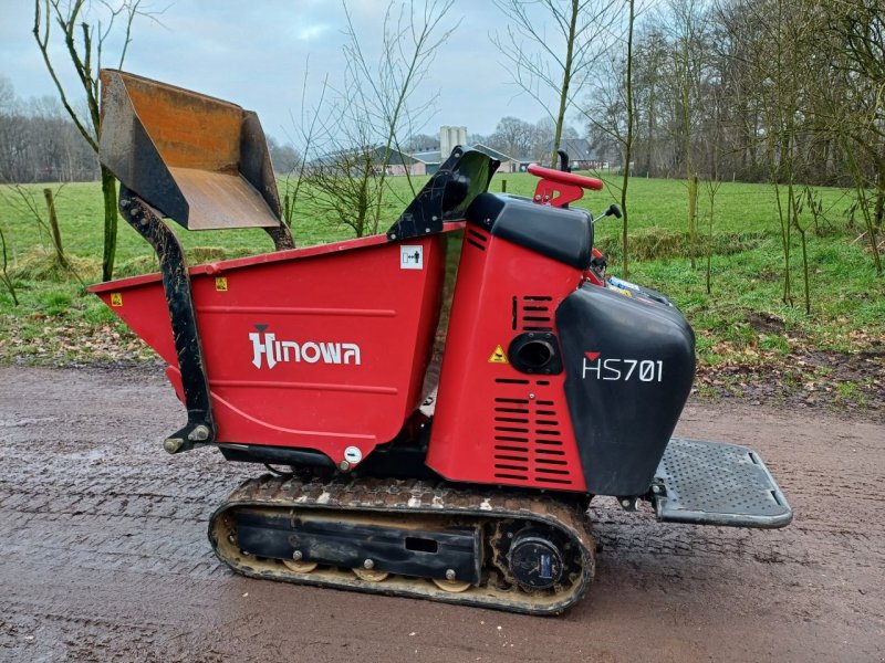 Hinowa HS701, Gebrauchtmaschine, Baujahr: 2022, Betriebsstunden / Hektar: 430 (Bild 1) Raupendumper des Typs Hinowa HS701, Gebrauchtmaschine in Terschuur (Bild 1)