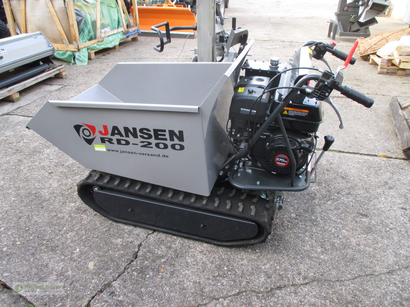 Raupendumper typu Jansen RD-200 500 kg Zuladung hydr.kippbar kompl. montiert, Neumaschine v Feuchtwangen (Obrázek 1)