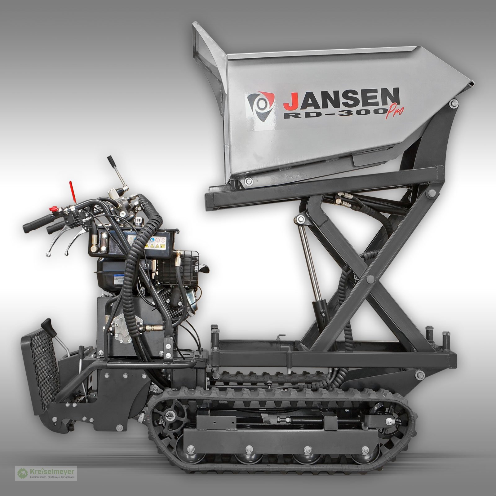 Raupendumper des Typs Jansen RD-300 Pro Raupendumper Dumper m.hydr.Hochentleerung **SOFORT VERFÜGBAR**, Neumaschine in Feuchtwangen (Bild 5)