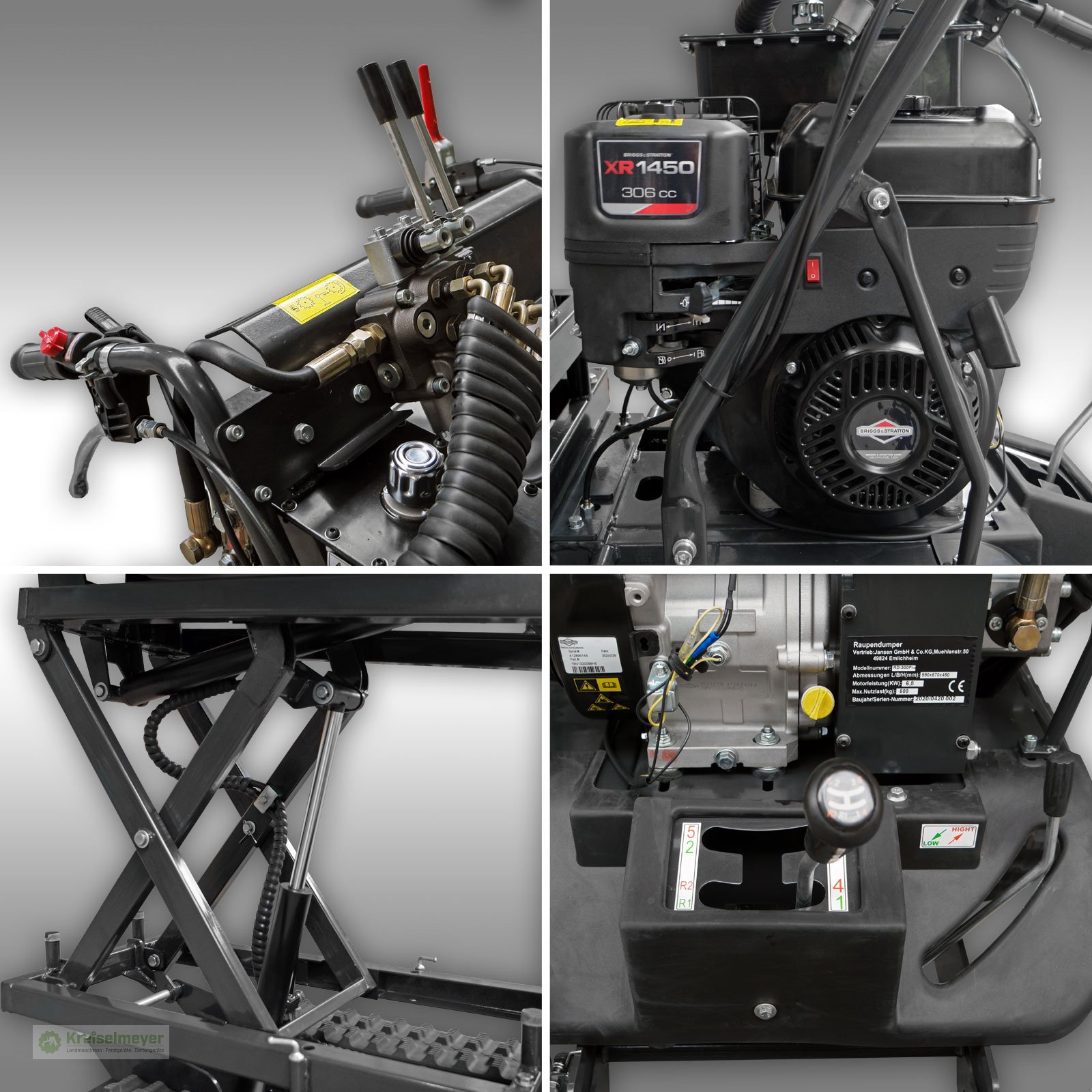 Raupendumper des Typs Jansen RD-300 Pro Raupendumper Dumper m.hydr.Hochentleerung **SOFORT VERFÜGBAR**, Neumaschine in Feuchtwangen (Bild 7)