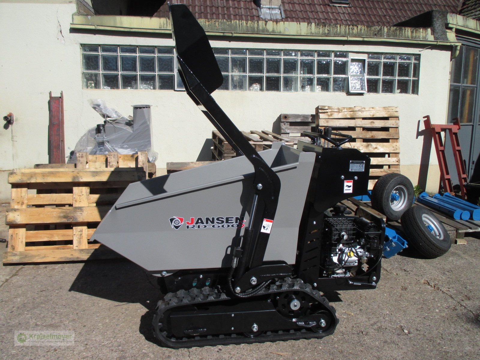 Raupendumper of the type Jansen RD-600 S Dumper Hydrostat mit Selbstbefüllung, Neumaschine in Feuchtwangen (Picture 1)