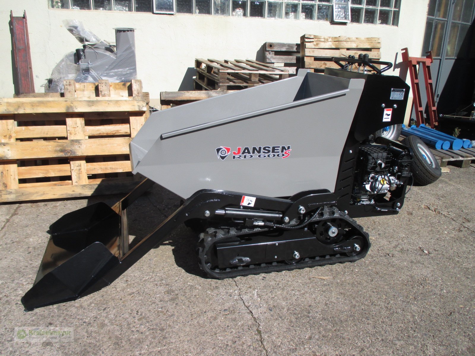 Raupendumper of the type Jansen RD-600 S Dumper Hydrostat mit Selbstbefüllung, Neumaschine in Feuchtwangen (Picture 5)