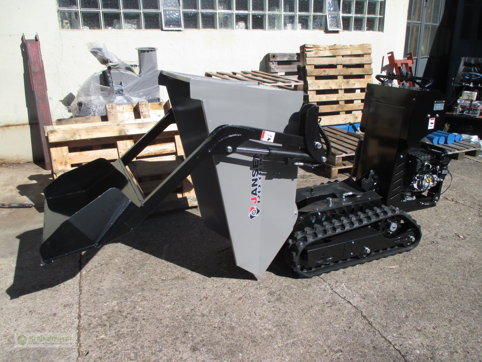 Raupendumper van het type Jansen RD-600 S Dumper Hydrostat mit Selbstbefüllung, Neumaschine in Feuchtwangen (Foto 3)