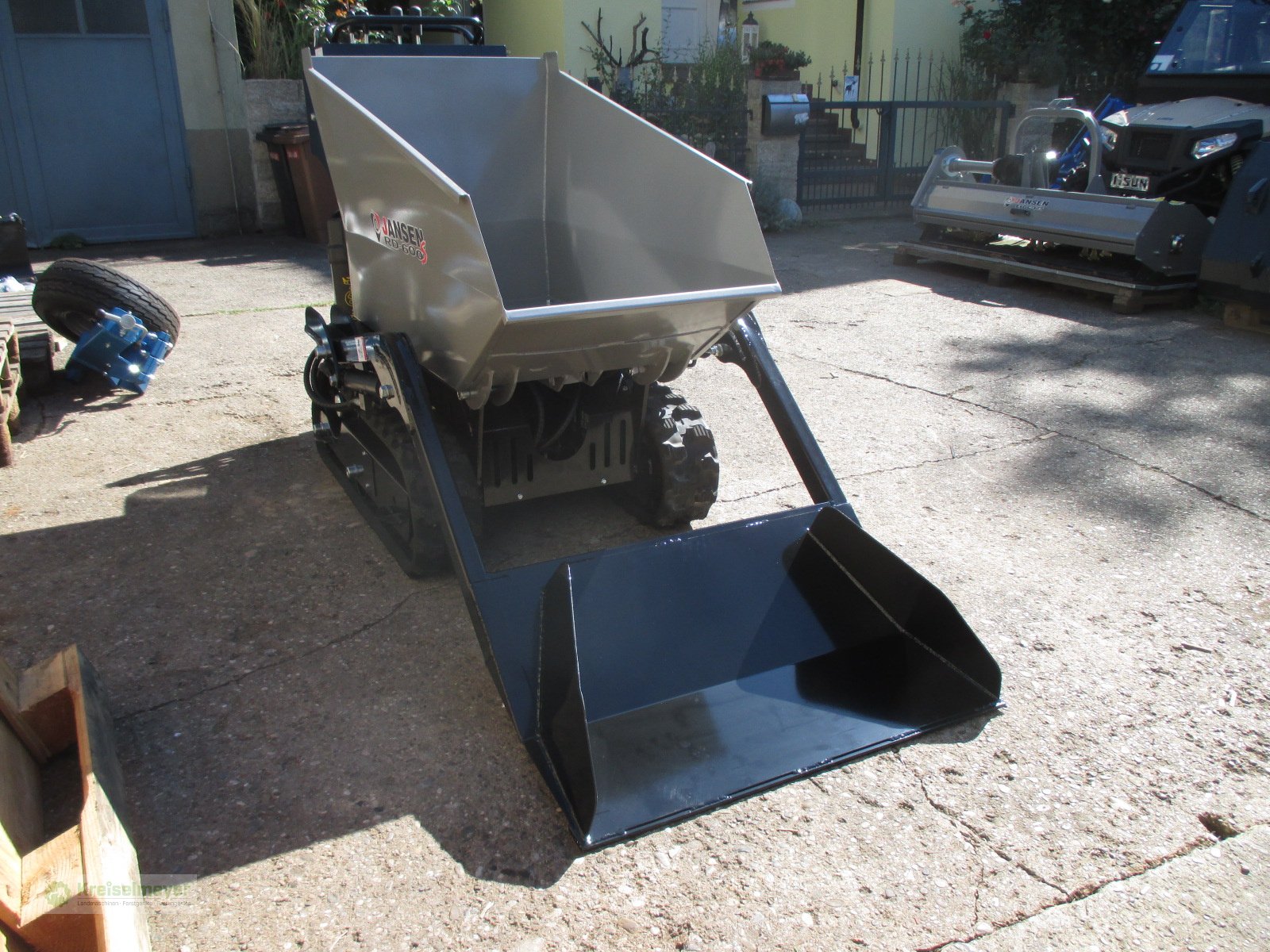 Raupendumper van het type Jansen RD-600 S Dumper Hydrostat mit Selbstbefüllung, Neumaschine in Feuchtwangen (Foto 5)