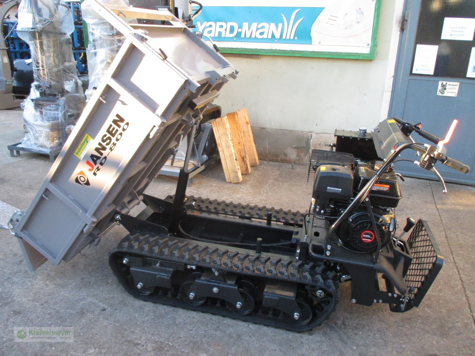 Raupendumper des Typs Jansen RD-800 800 kg Mulde 130x80 cm **SOFORT VERFÜGBAR**, Neumaschine in Feuchtwangen (Bild 2)