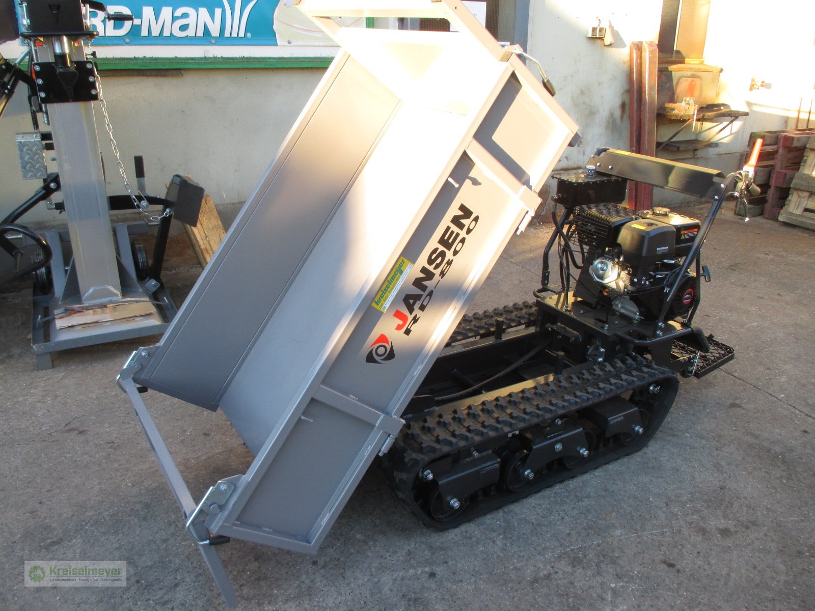 Raupendumper des Typs Jansen RD-800 800 kg Mulde 130x80 cm **SOFORT VERFÜGBAR**, Neumaschine in Feuchtwangen (Bild 6)