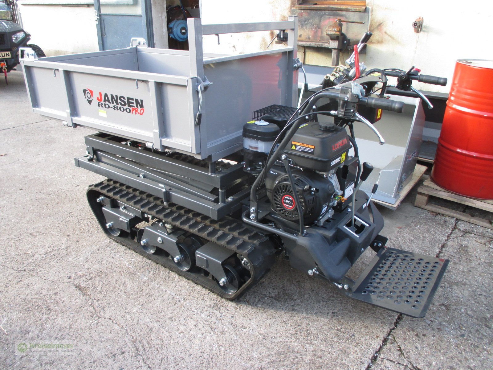 Raupendumper des Typs Jansen RD-800 Pro mit Hochentleerung, Neumaschine in Feuchtwangen (Bild 3)