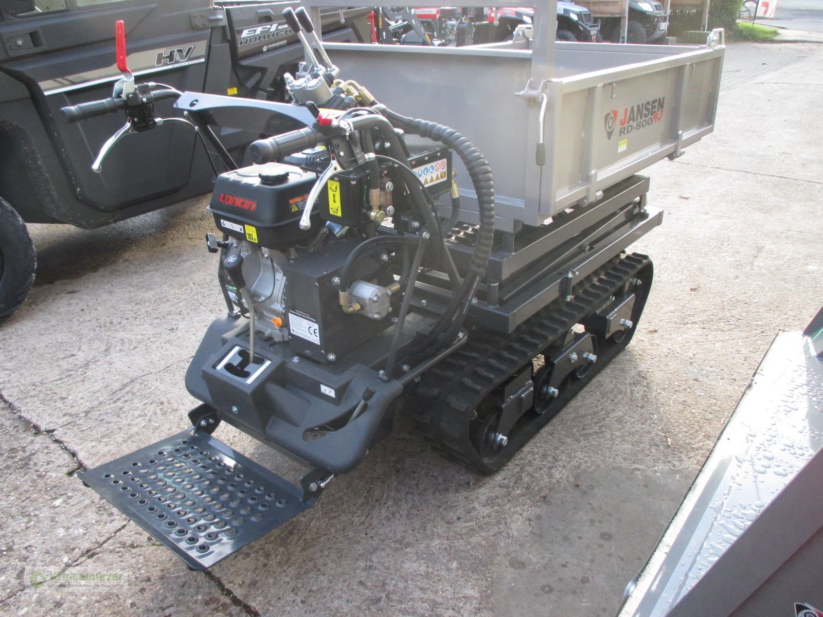 Raupendumper des Typs Jansen RD-800 Pro mit Hochentleerung, Neumaschine in Feuchtwangen (Bild 4)