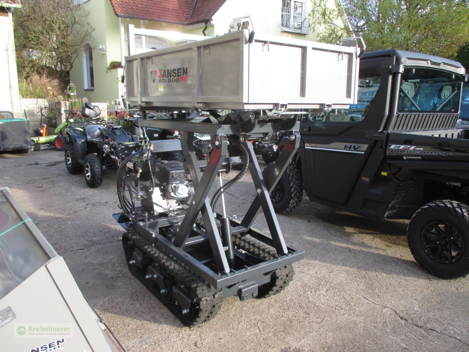 Raupendumper des Typs Jansen RD-800 Pro mit Hochentleerung, Neumaschine in Feuchtwangen (Bild 7)