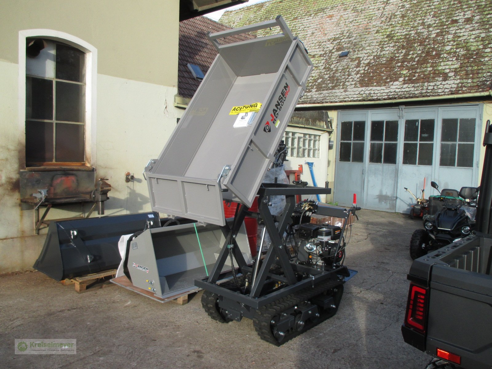 Raupendumper des Typs Jansen RD-800 Pro mit Hochentleerung, Neumaschine in Feuchtwangen (Bild 9)