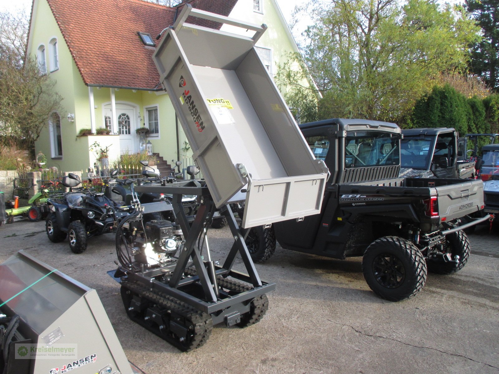 Raupendumper des Typs Jansen RD-800 Pro mit Hochentleerung, Neumaschine in Feuchtwangen (Bild 10)