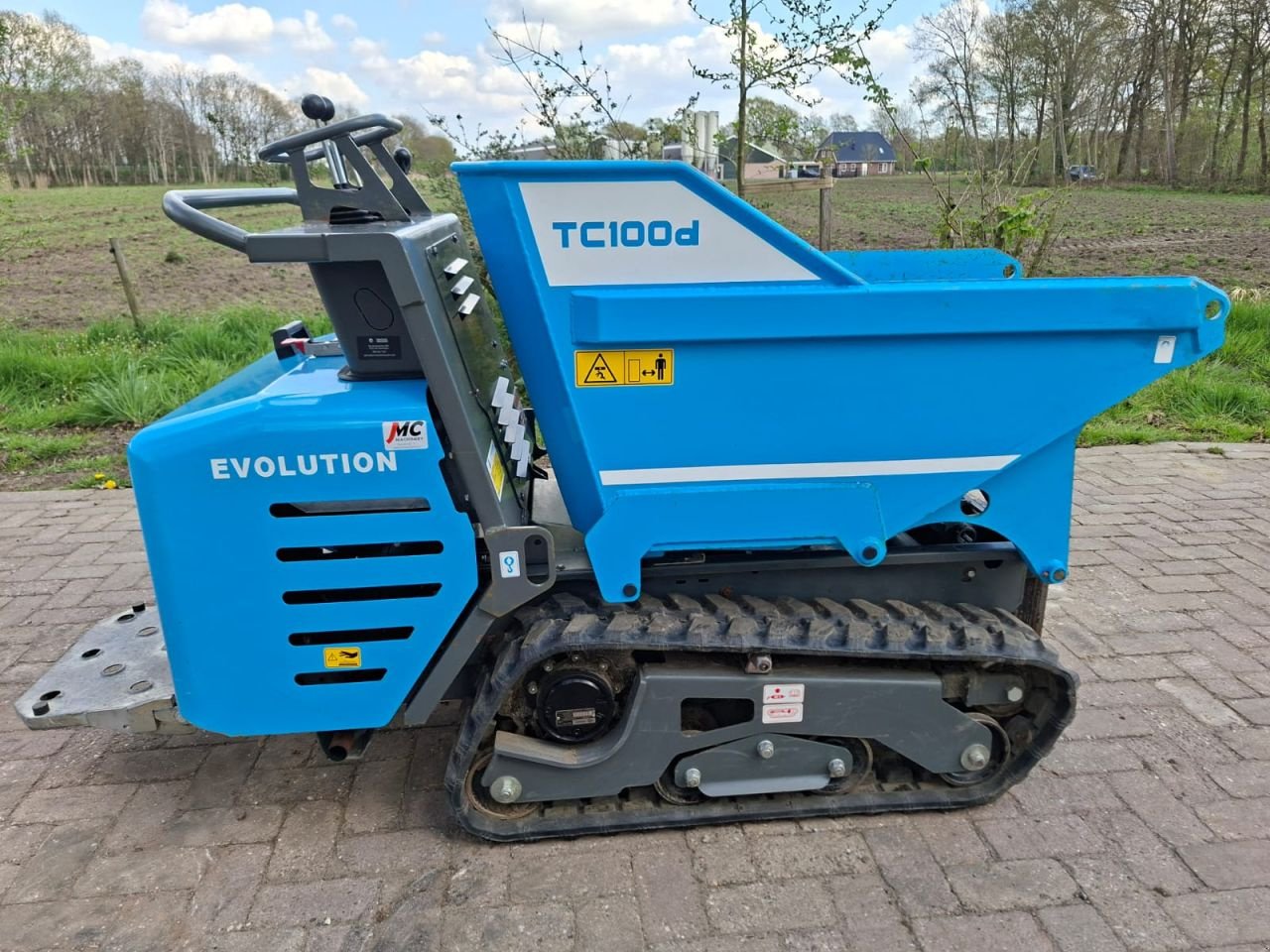 Raupendumper za tip Messersi TC100D, Gebrauchtmaschine u Terschuur (Slika 4)