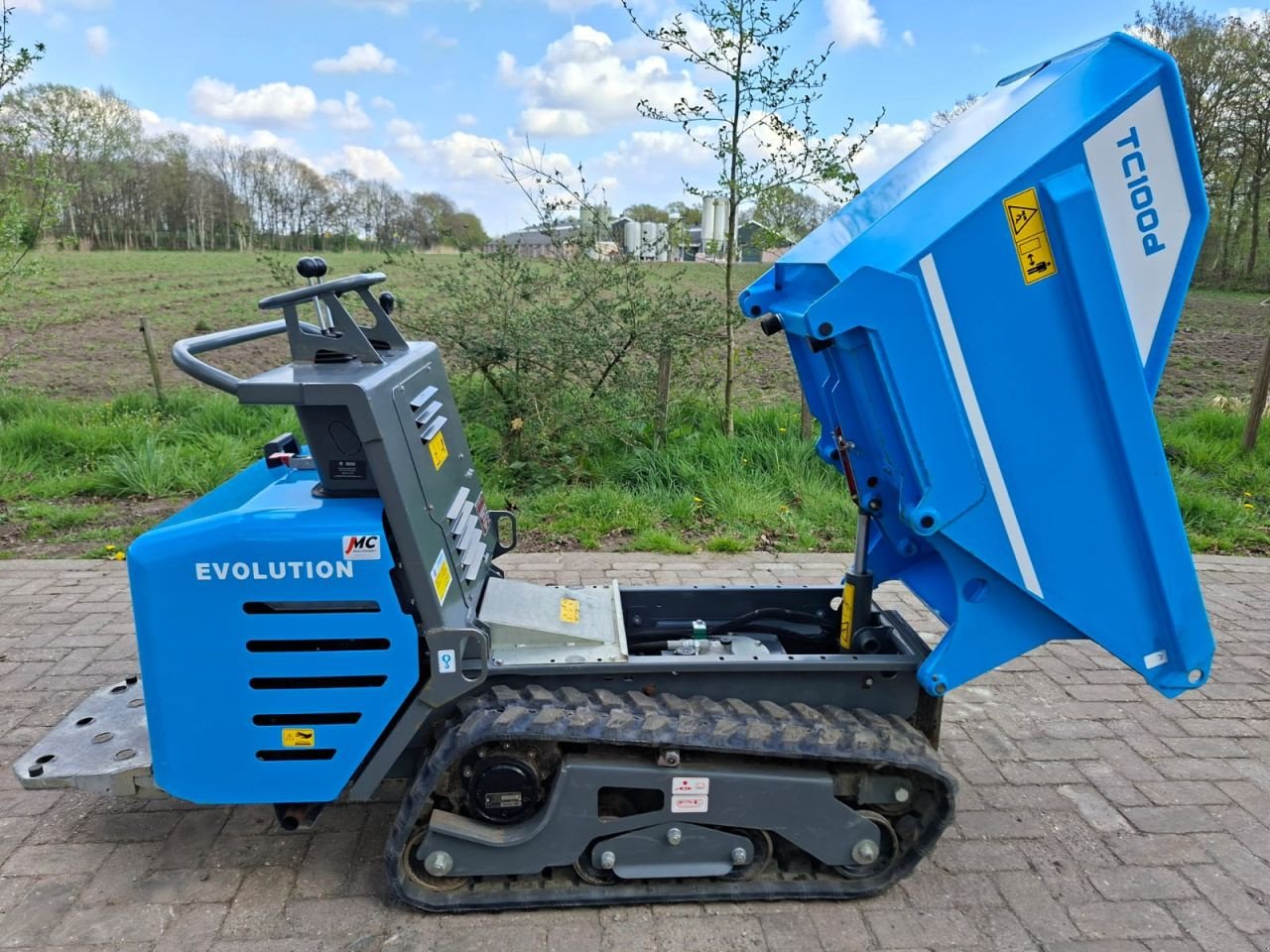 Raupendumper za tip Messersi TC100D, Gebrauchtmaschine u Terschuur (Slika 5)