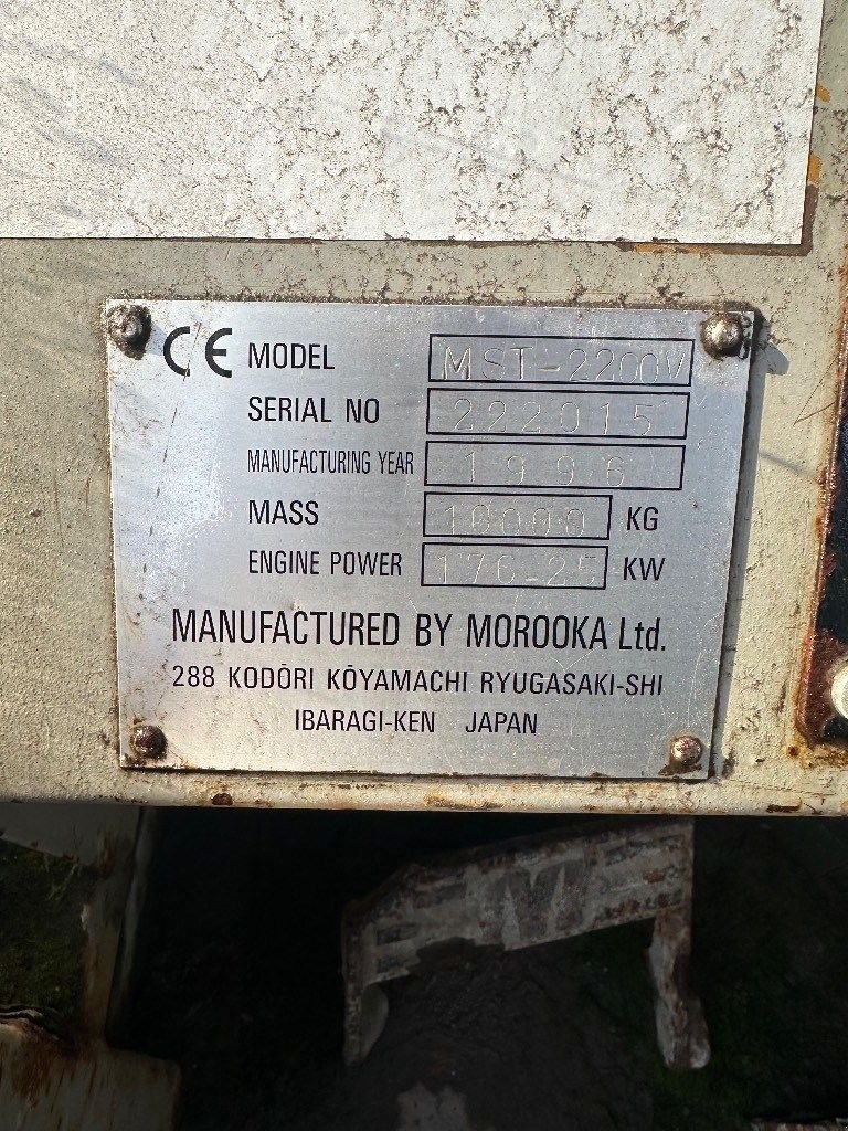 Raupendumper des Typs Morooka MST 2200 V/SOLD, Gebrauchtmaschine in WIJCHEN (Bild 11)