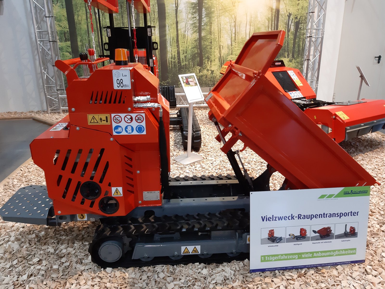 Raupendumper des Typs Reil & Eichinger Raupendumper Minidumper Stark 8/10 Ausstellungsmaschine Reil & Eichinger - sofort verfügbar -, Neumaschine in Nittenau (Bild 1)