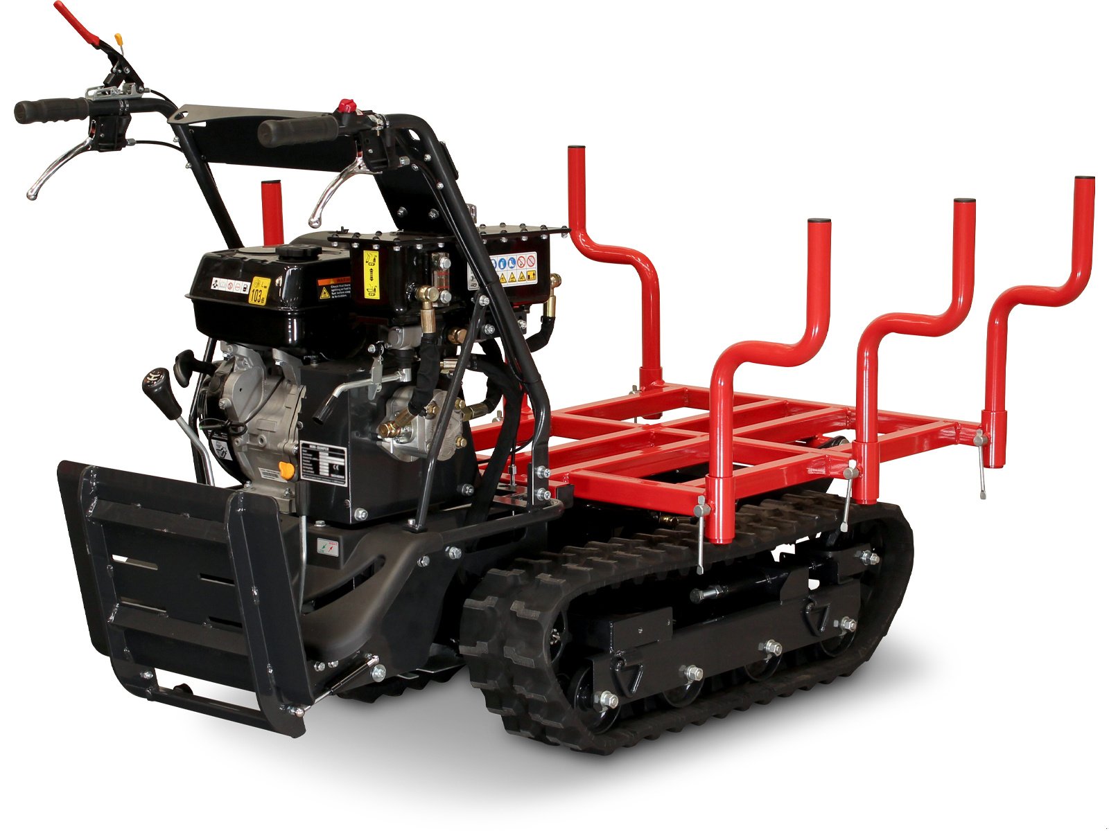 Raupendumper typu Schorr Holzrungendumper RR500DHKAHR mit Kipphydraulik und Mitfahrerplattform, Neumaschine v Schüttorf (Obrázek 4)