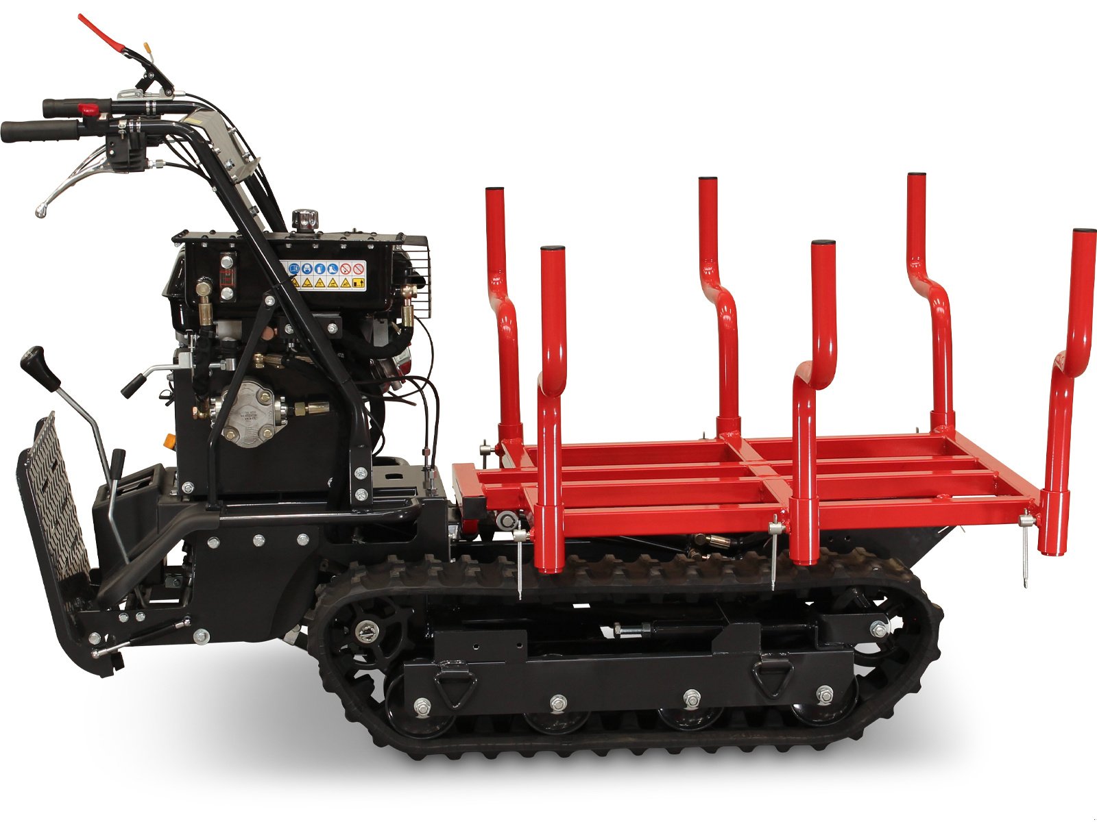 Raupendumper typu Schorr Holzrungendumper RR500DHKAHR mit Kipphydraulik und Mitfahrerplattform, Neumaschine v Schüttorf (Obrázek 5)