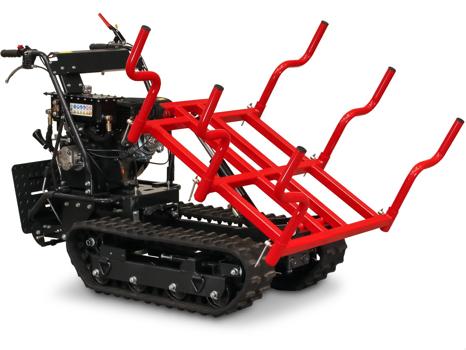 Raupendumper typu Schorr Holzrungendumper RR500DHKAHR mit Kipphydraulik und Mitfahrerplattform, Neumaschine v Schüttorf (Obrázek 13)