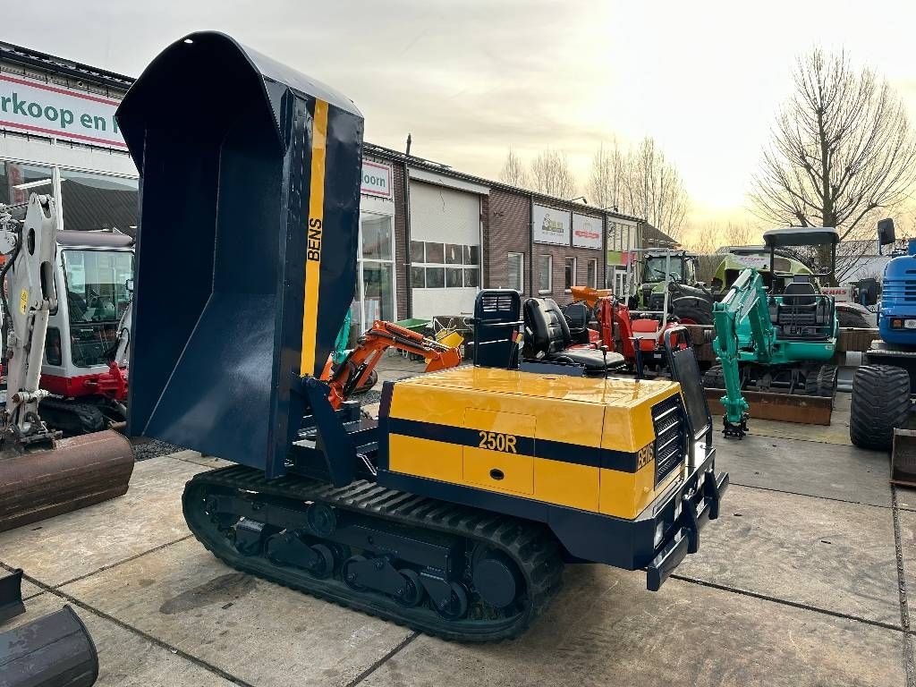 Raupendumper des Typs Sonstige Bens 250R 3-zijde kiepend 4-cyl Kubota, Gebrauchtmaschine in Kockengen (Bild 9)