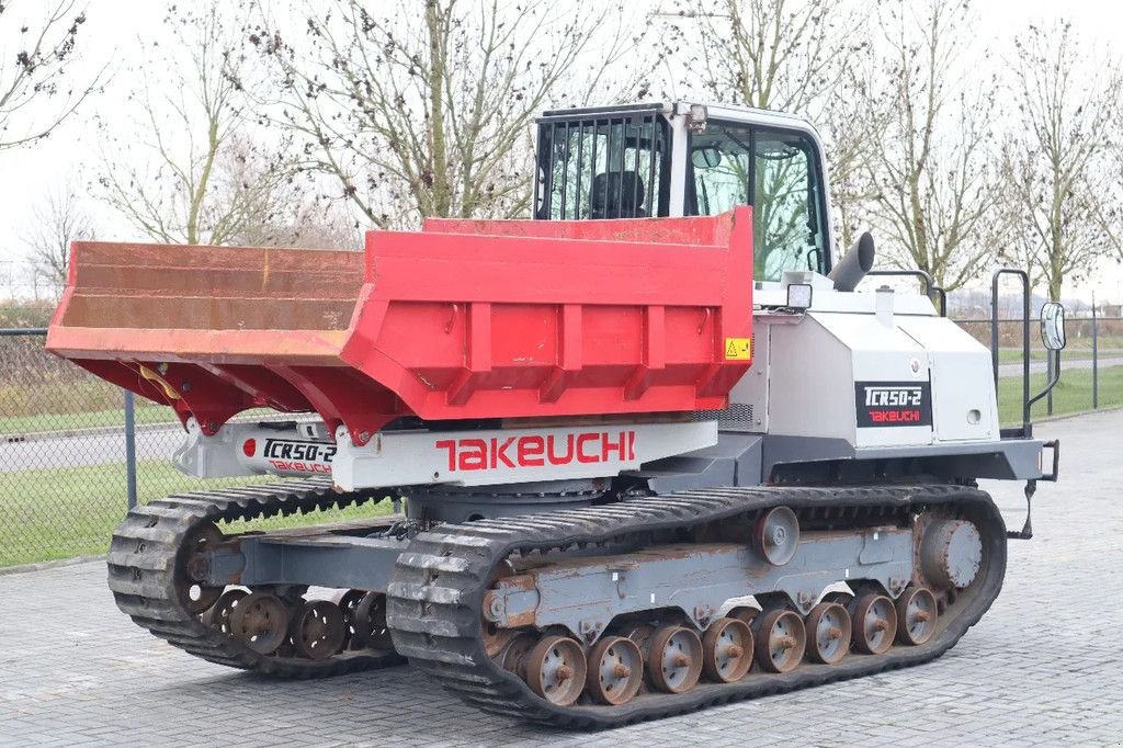 Raupendumper del tipo Takeuchi TCR50-2 ROTATING DUMPER LOW HOURS AIRCO, Gebrauchtmaschine In Marknesse (Immagine 7)