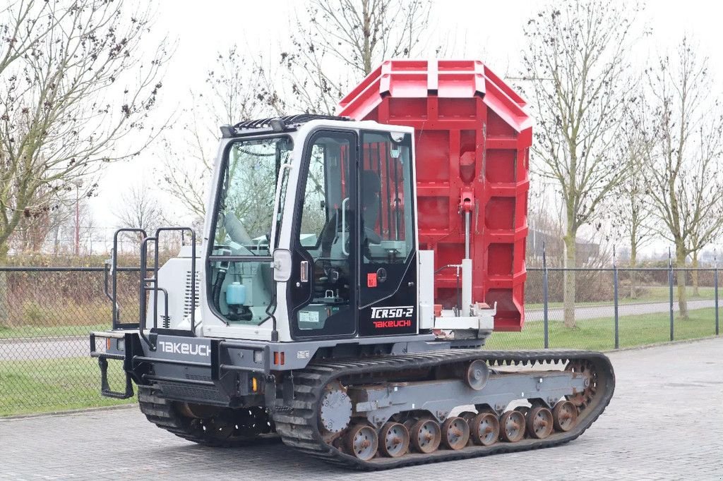Raupendumper del tipo Takeuchi TCR50-2 ROTATING DUMPER LOW HOURS AIRCO, Gebrauchtmaschine In Marknesse (Immagine 2)