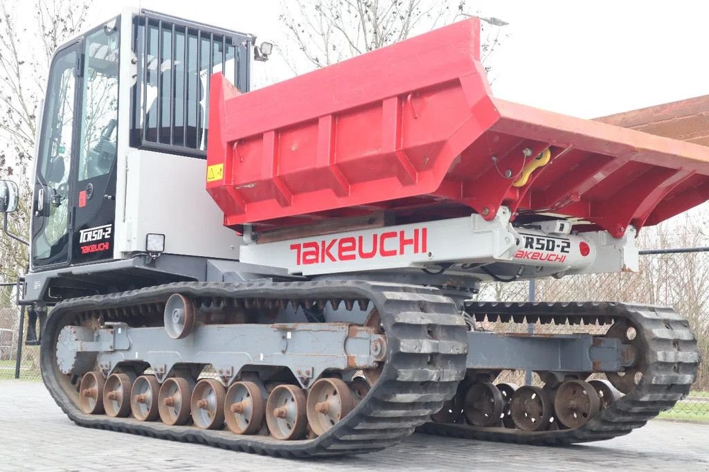 Raupendumper del tipo Takeuchi TCR50-2 ROTATING DUMPER LOW HOURS AIRCO, Gebrauchtmaschine In Marknesse (Immagine 9)