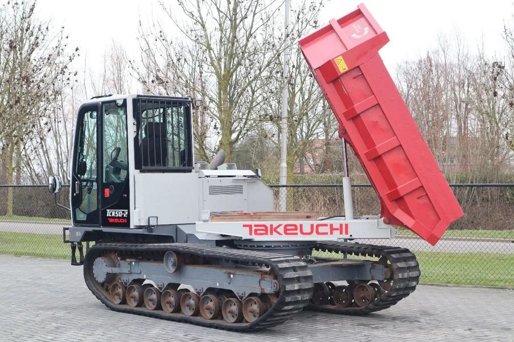 Raupendumper del tipo Takeuchi TCR50-2 ROTATING DUMPER LOW HOURS AIRCO, Gebrauchtmaschine In Marknesse (Immagine 3)