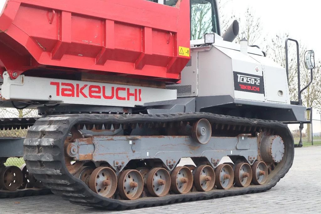 Raupendumper del tipo Takeuchi TCR50-2 ROTATING DUMPER LOW HOURS AIRCO, Gebrauchtmaschine In Marknesse (Immagine 8)