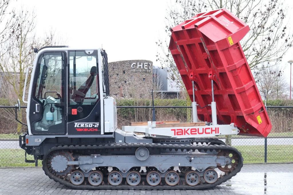 Raupendumper typu Takeuchi TCR50-2 ROTATING DUMPER LOW HOURS AIRCO, Gebrauchtmaschine v Marknesse (Obrázek 1)