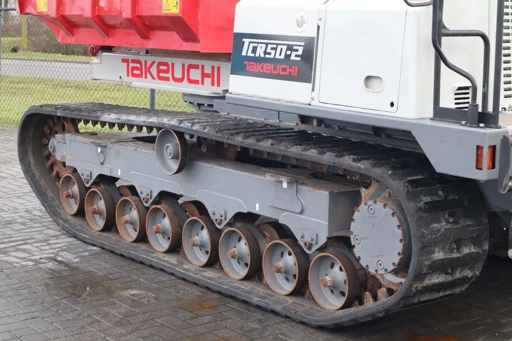 Raupendumper typu Takeuchi TCR50-2 ROTATING DUMPER LOW HOURS AIRCO, Gebrauchtmaschine v Marknesse (Obrázek 10)