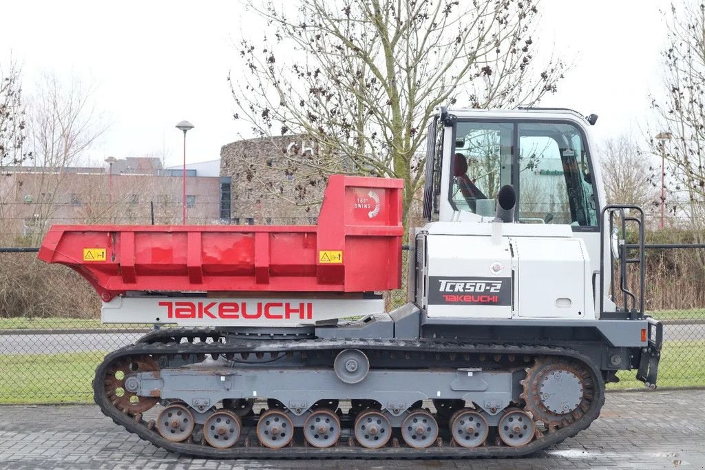 Raupendumper typu Takeuchi TCR50-2 ROTATING DUMPER LOW HOURS AIRCO, Gebrauchtmaschine v Marknesse (Obrázek 4)