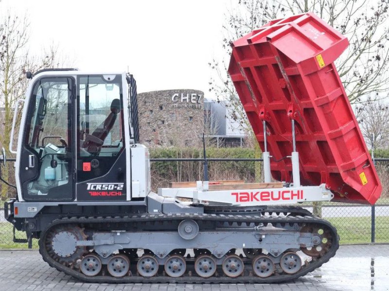 Raupendumper typu Takeuchi TCR50-2 ROTATING DUMPER LOW HOURS AIRCO, Gebrauchtmaschine v Marknesse (Obrázek 1)