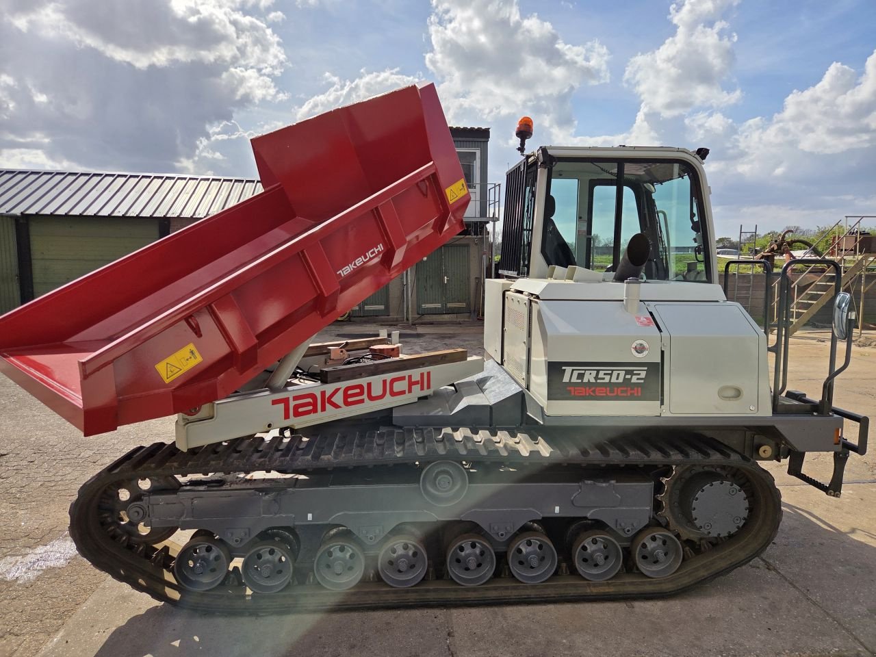 Raupendumper типа Takeuchi TCR50, Gebrauchtmaschine в Oirschot (Фотография 11)