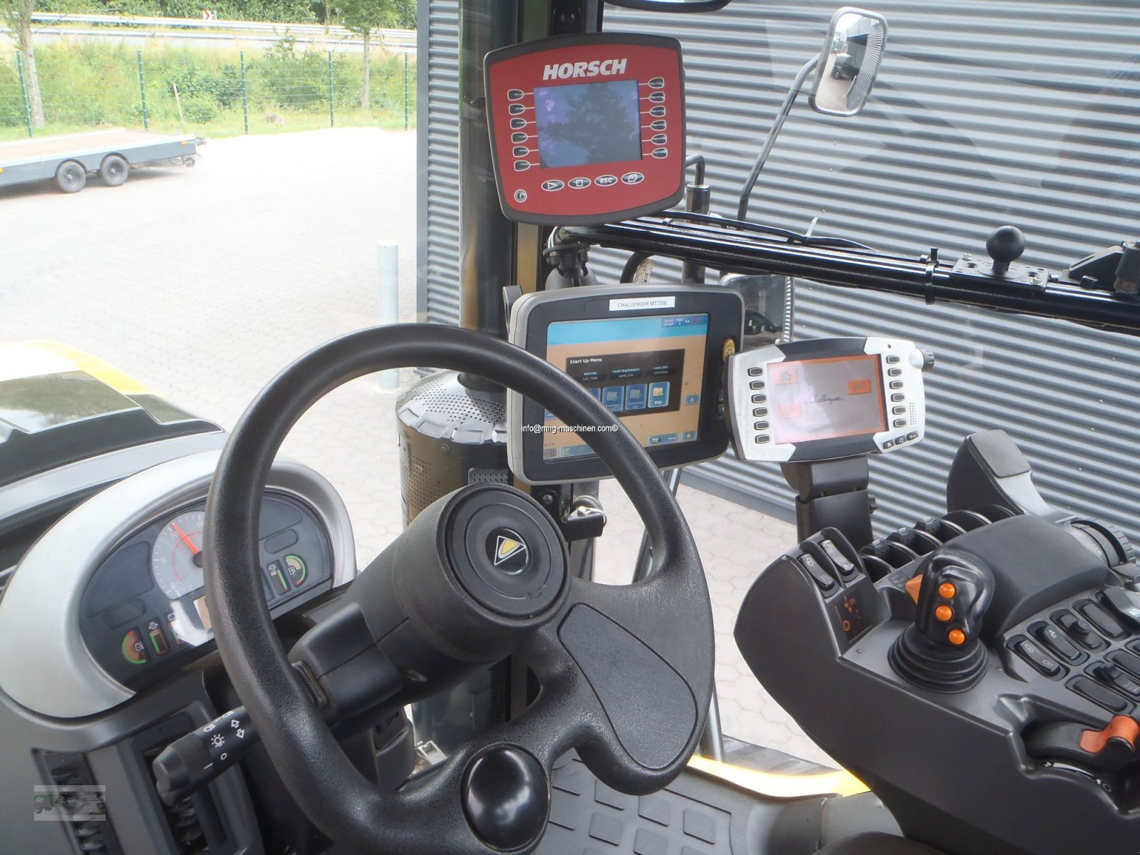 Raupentraktor del tipo Challenger MT 755 E GPS, PTO, Gebrauchtmaschine In Gescher (Immagine 10)