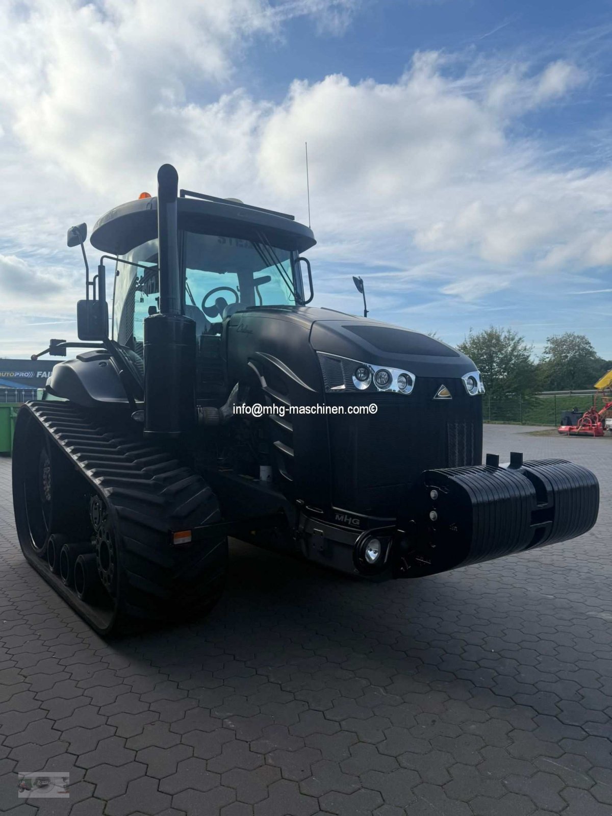 Raupentraktor of the type Challenger MT 755E Stealth GPS, Gebrauchtmaschine in Gescher (Picture 1)