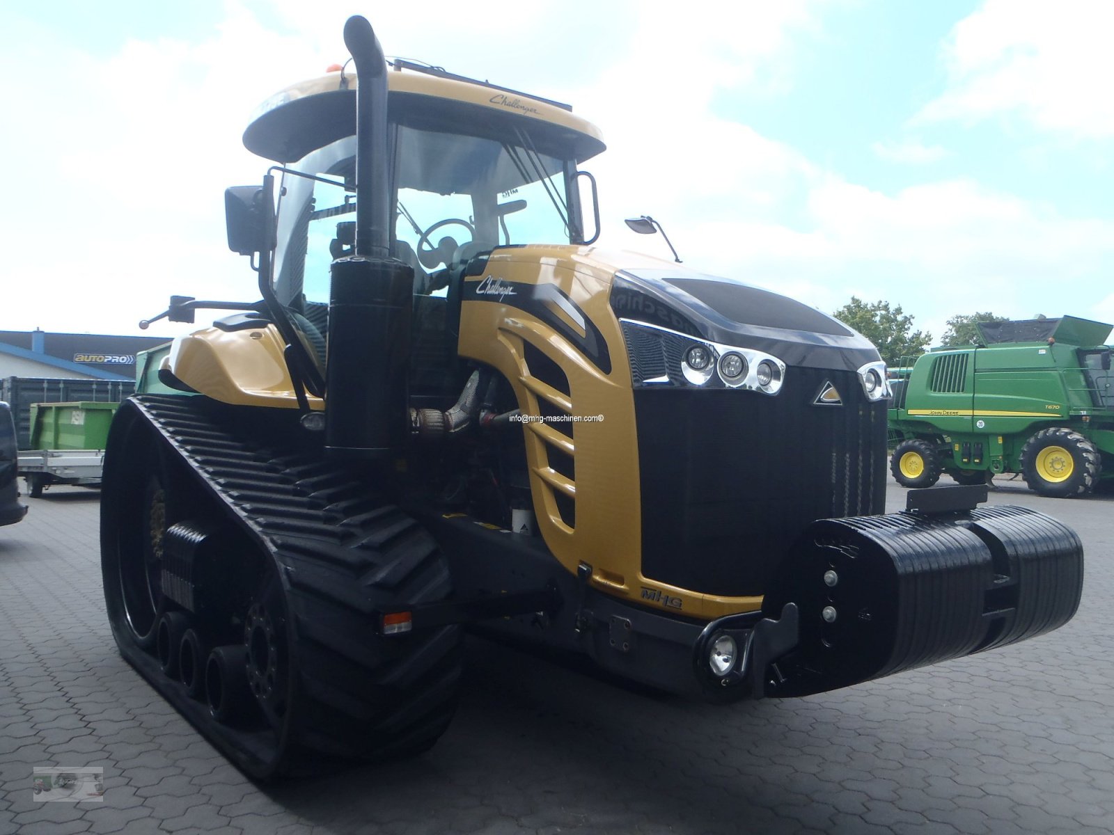 Raupentraktor del tipo Challenger MT 775E, Gebrauchtmaschine In Gescher (Immagine 7)