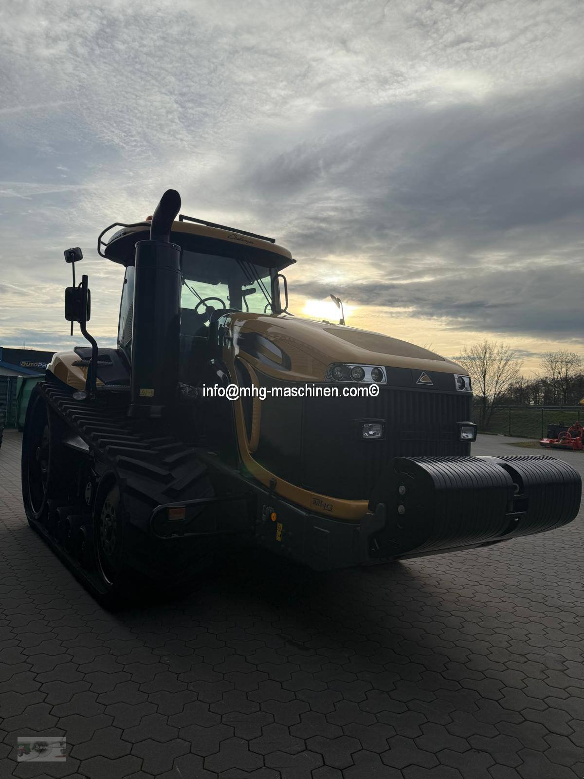 Raupentraktor van het type Challenger MT 865 E Hubwerk, 2018 reg., Gebrauchtmaschine in Gescher (Foto 7)