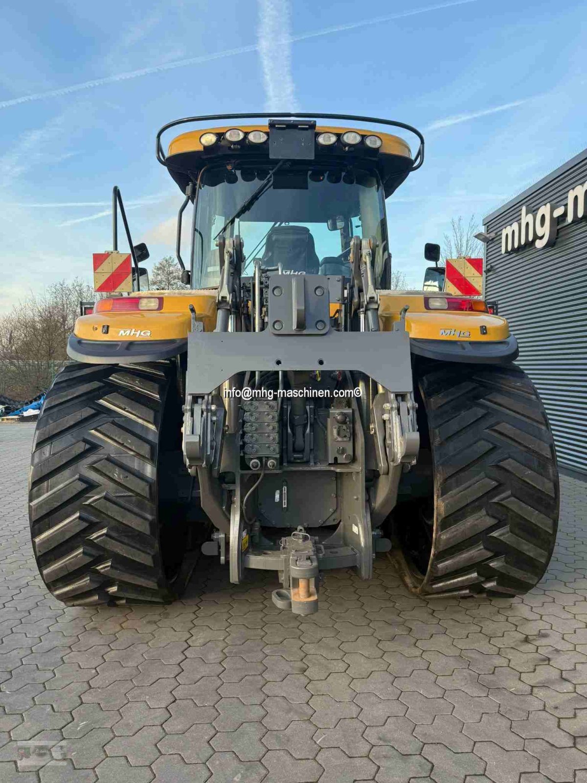 Raupentraktor van het type Challenger MT 865E GPS, Hubwerk, 2017 reg., Gebrauchtmaschine in Gescher (Foto 5)