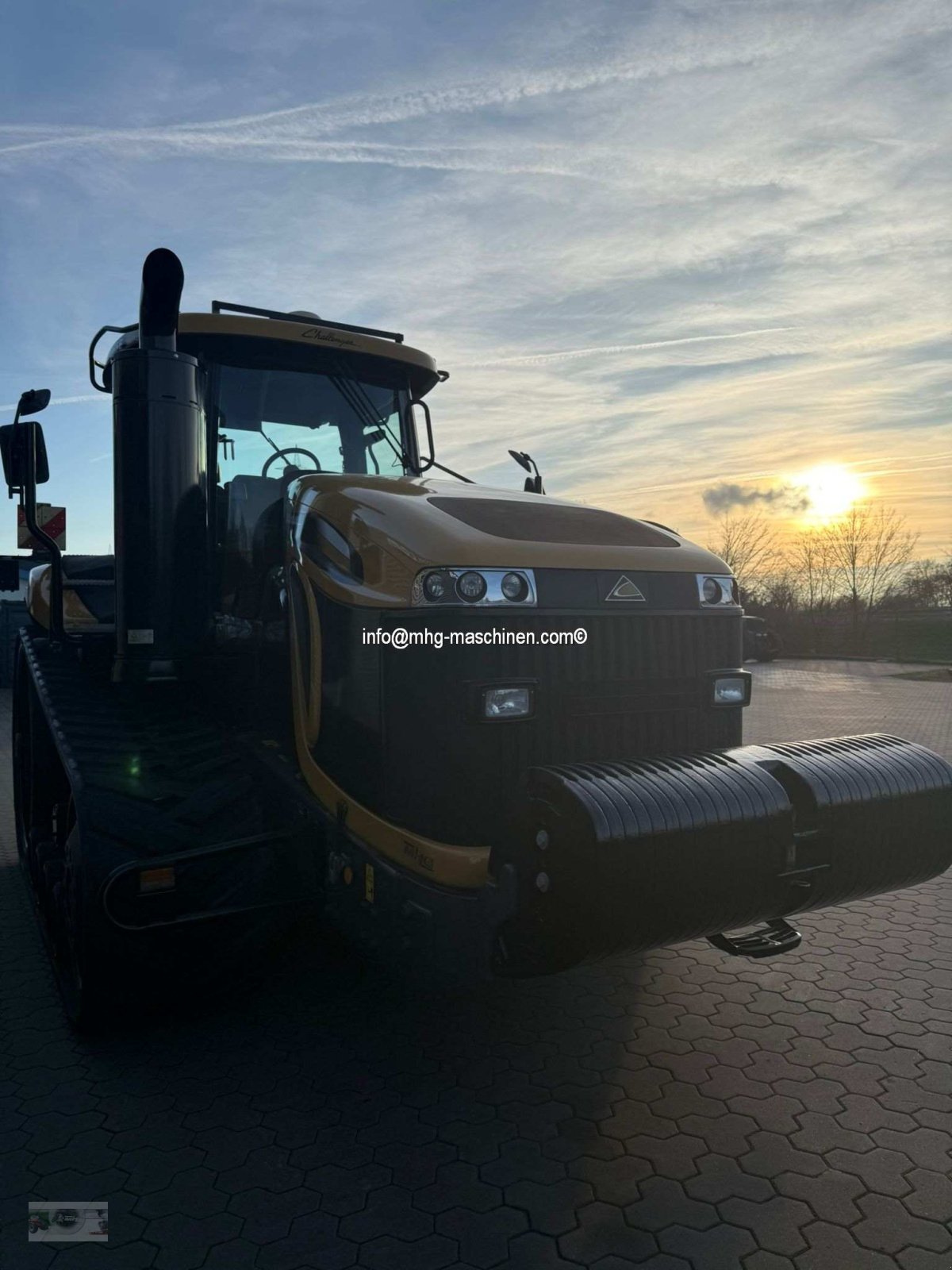 Raupentraktor van het type Challenger MT 865E GPS, Hubwerk, 2017 reg., Gebrauchtmaschine in Gescher (Foto 8)