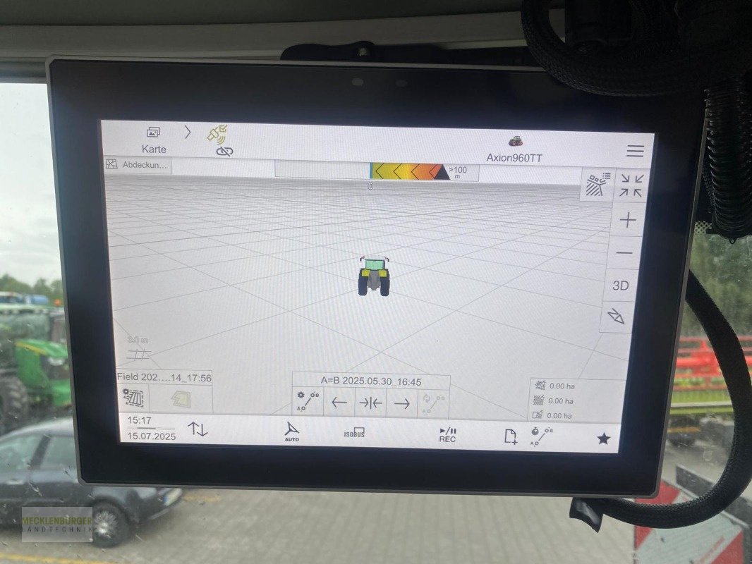 Raupentraktor van het type CLAAS Axion 960 Terra Trac + GPS RTK, Gebrauchtmaschine in Mühlengeez (Foto 18)