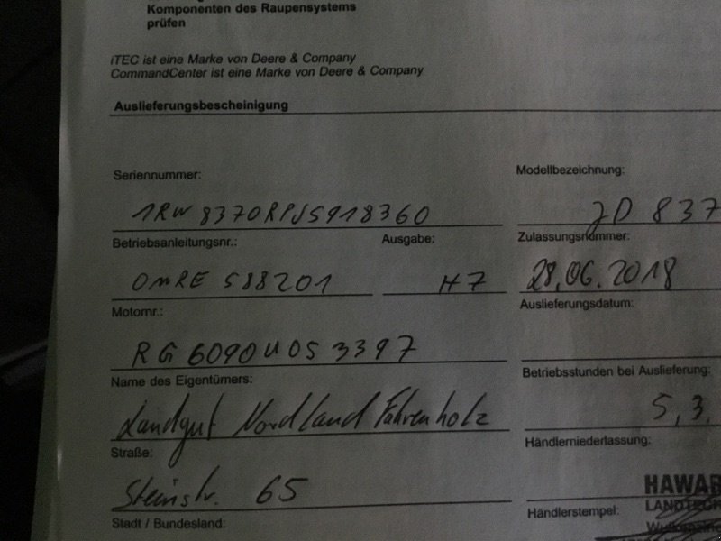 Raupentraktor typu John Deere 8370RT MY18 e23 40, Gebrauchtmaschine v Neubrandenburg (Obrázek 18)