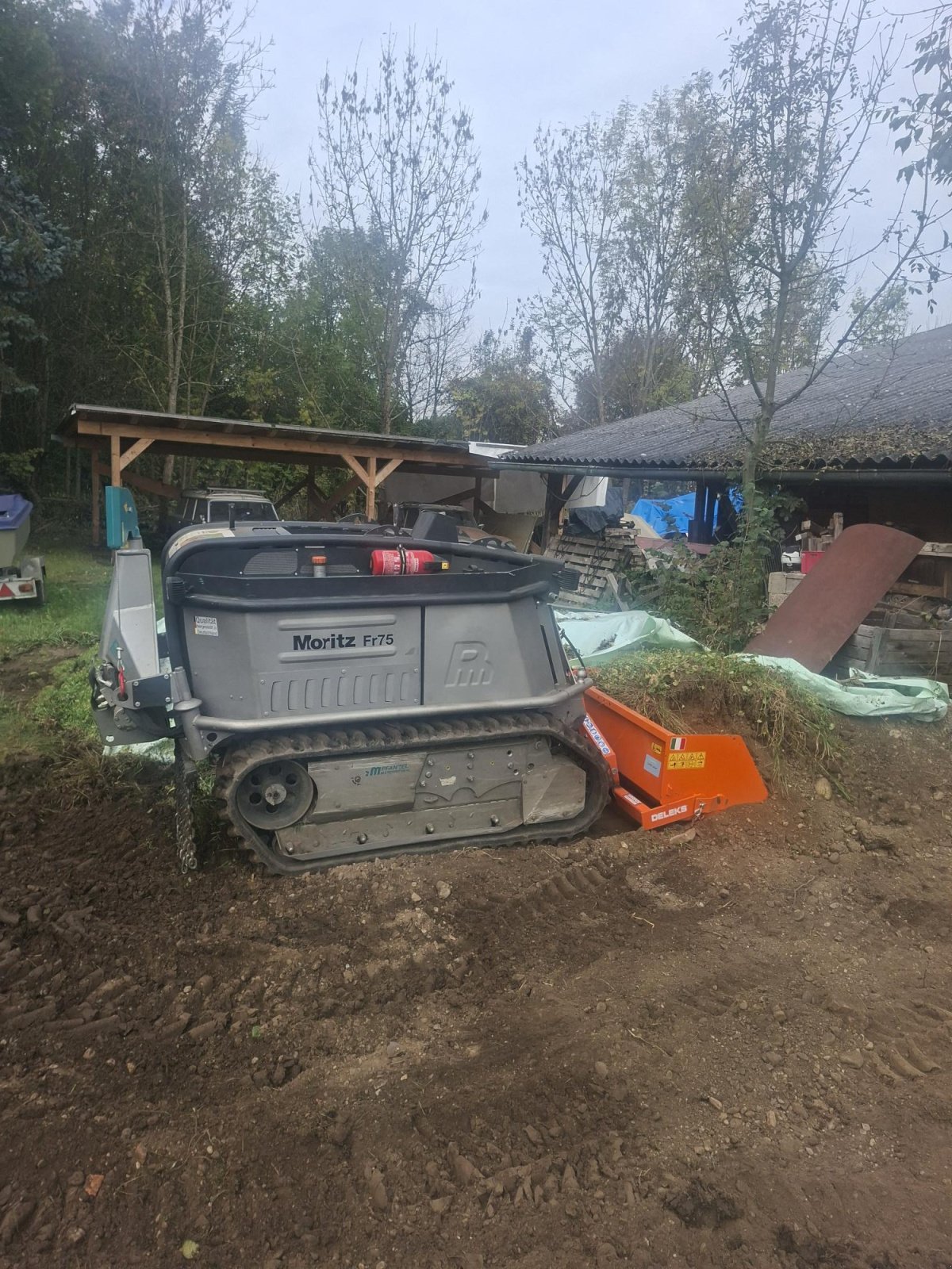 Raupentraktor typu Pflanzelt Maschinenbau Moritz FR75, Gebrauchtmaschine v St. Salvator (Obrázek 5)