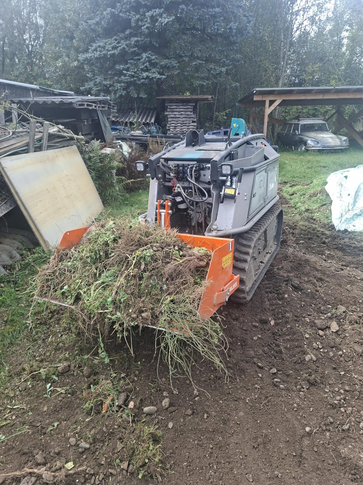 Raupentraktor typu Pflanzelt Maschinenbau Moritz FR75, Gebrauchtmaschine v St. Salvator (Obrázek 7)