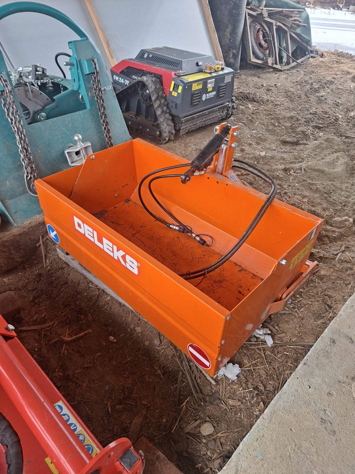 Raupentraktor typu Pflanzelt Maschinenbau Moritz FR75, Gebrauchtmaschine v St. Salvator (Obrázek 10)