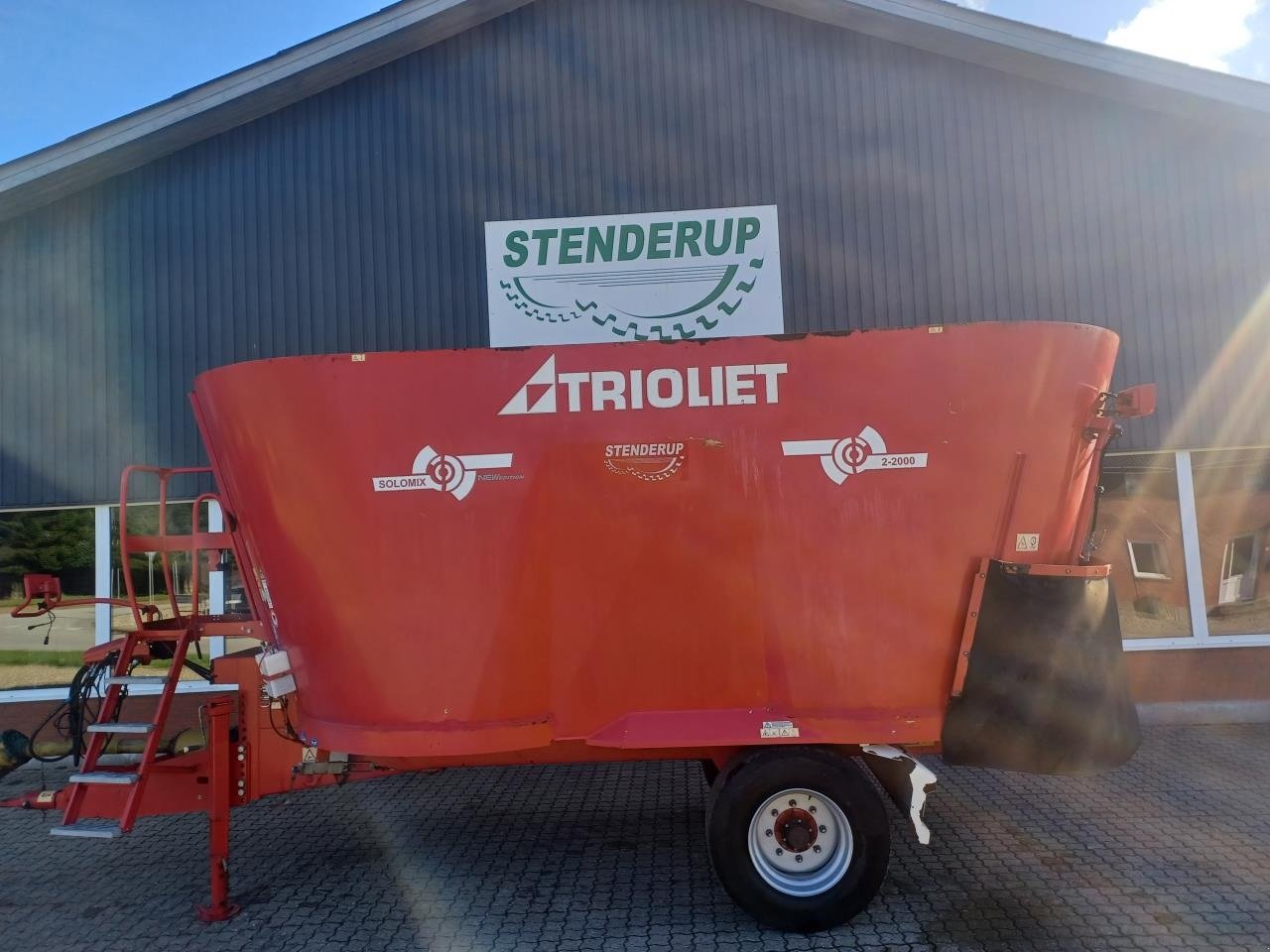 Raupentraktor typu Trioliet SOLOMIX 2 2000 AK, Gebrauchtmaschine v Rødding (Obrázek 1)