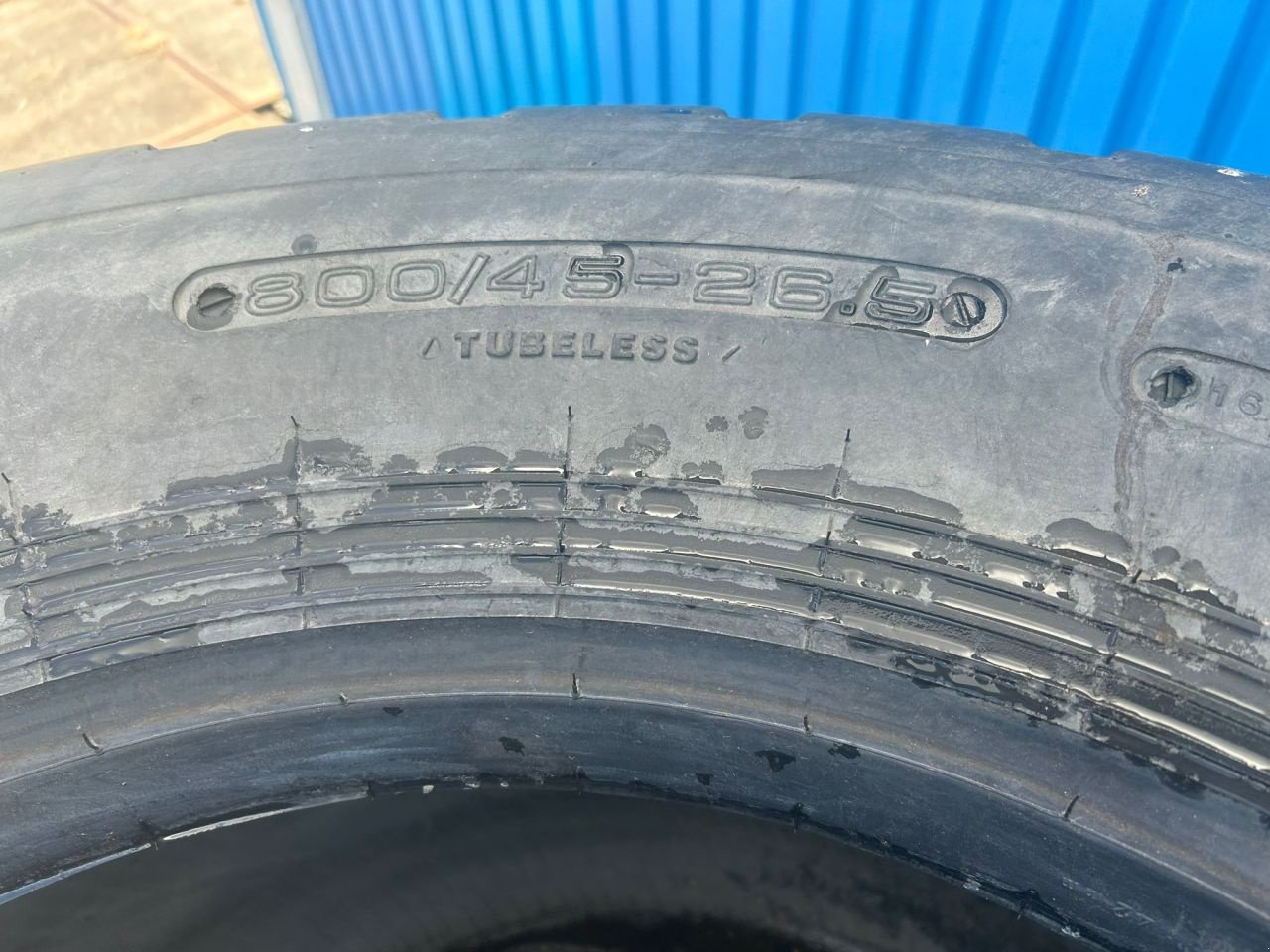 Reifen des Typs Altura 800/45R26.5 Banden, Gebrauchtmaschine in Joure (Bild 5)