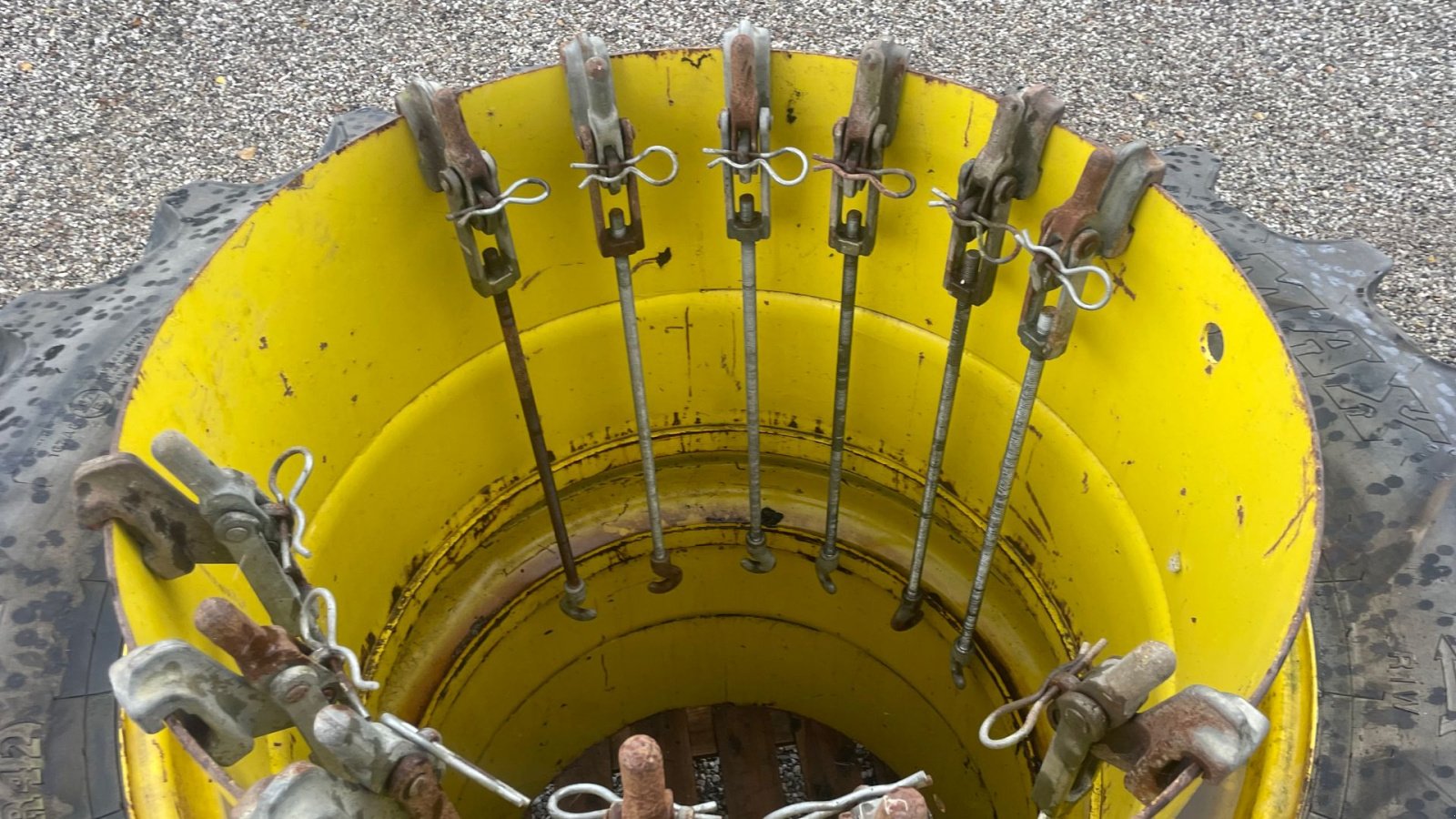 Reifen Türe ait BKT AGRI MAX, Gebrauchtmaschine içinde Hårlev (resim 6)