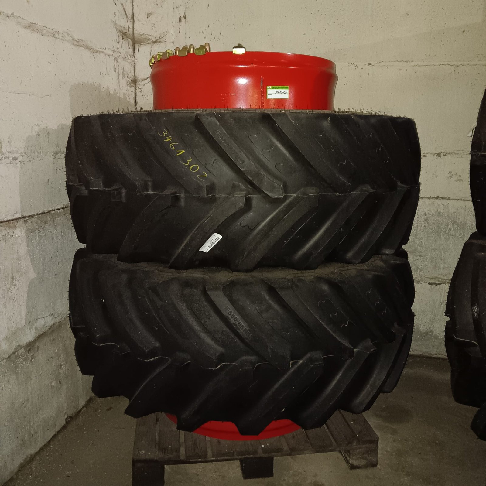 Reifen a típus BKT IF650/65R38+IF750/75R46, Gebrauchtmaschine ekkor: Kruckow (Kép 1)